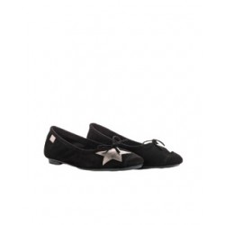 Ballerine hello cuir velours e